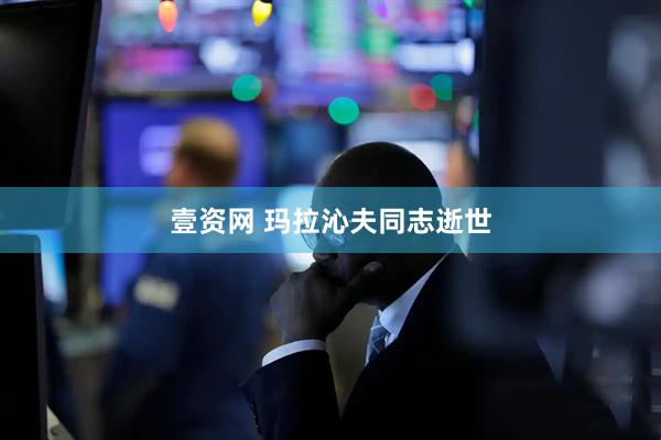 壹资网 玛拉沁夫同志逝世